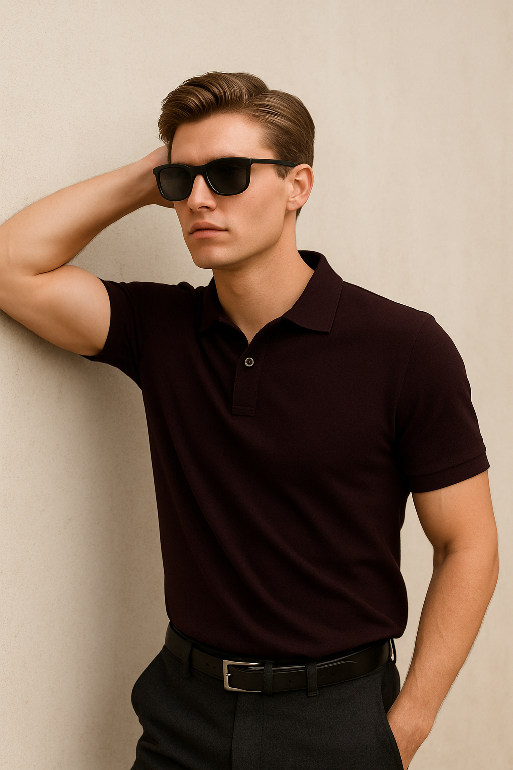 Coffee Brown Polo