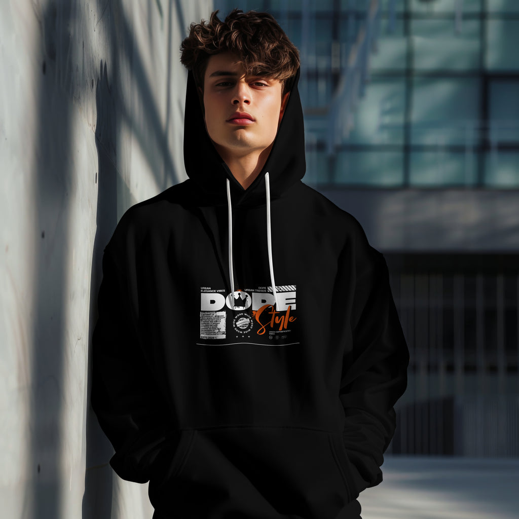 Pantheon Black Streetwear Hoodie