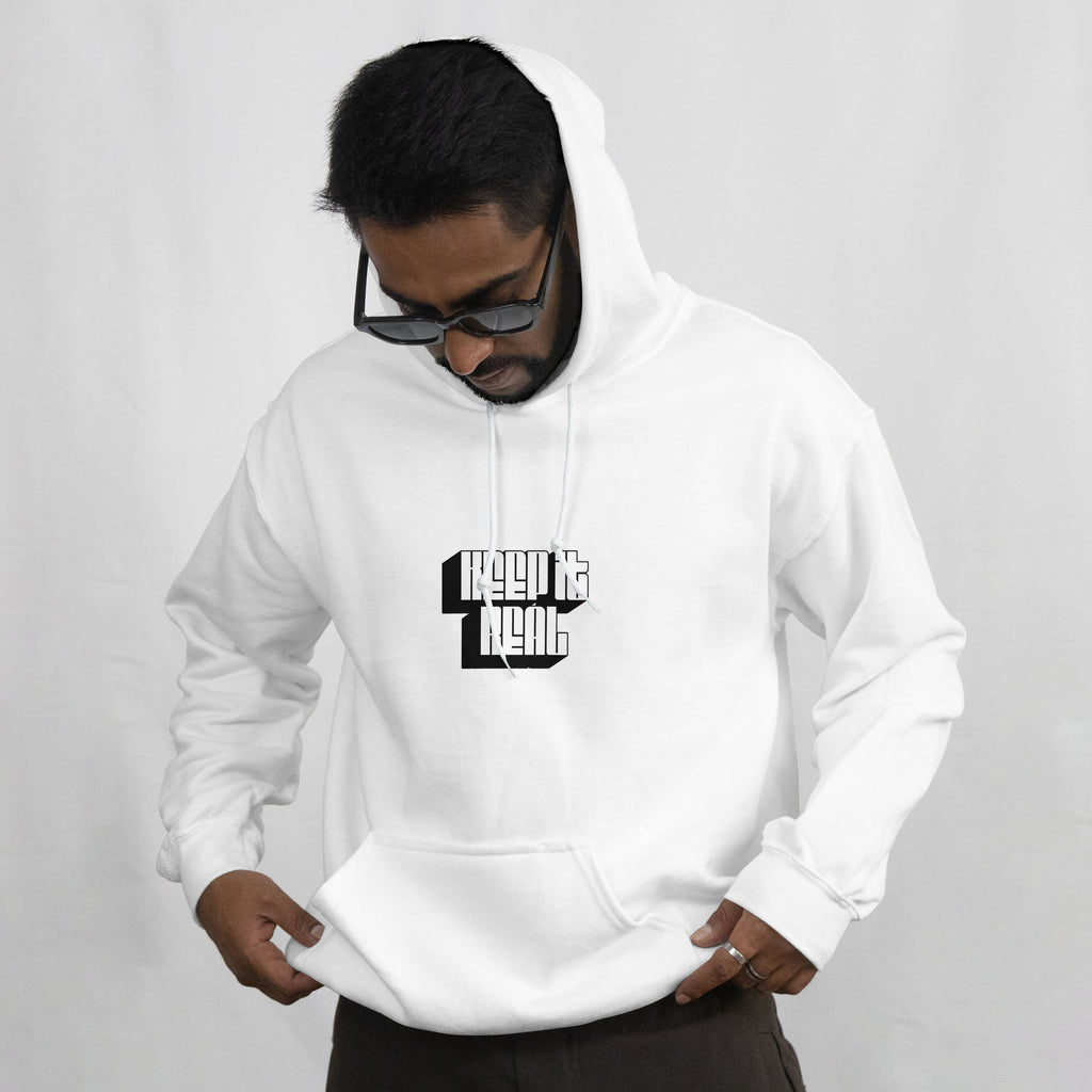 Zenith White Hoodie