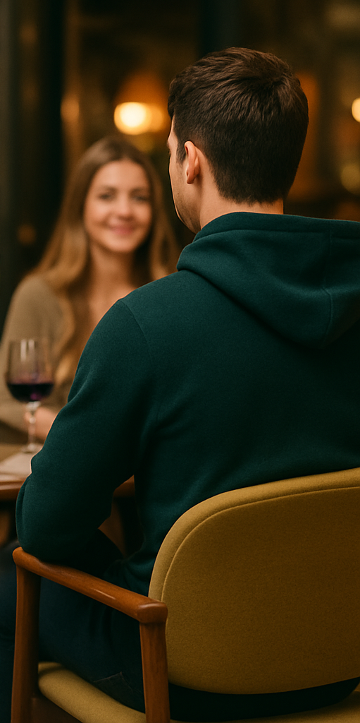 Men's Essential Bottle Green Hoodie