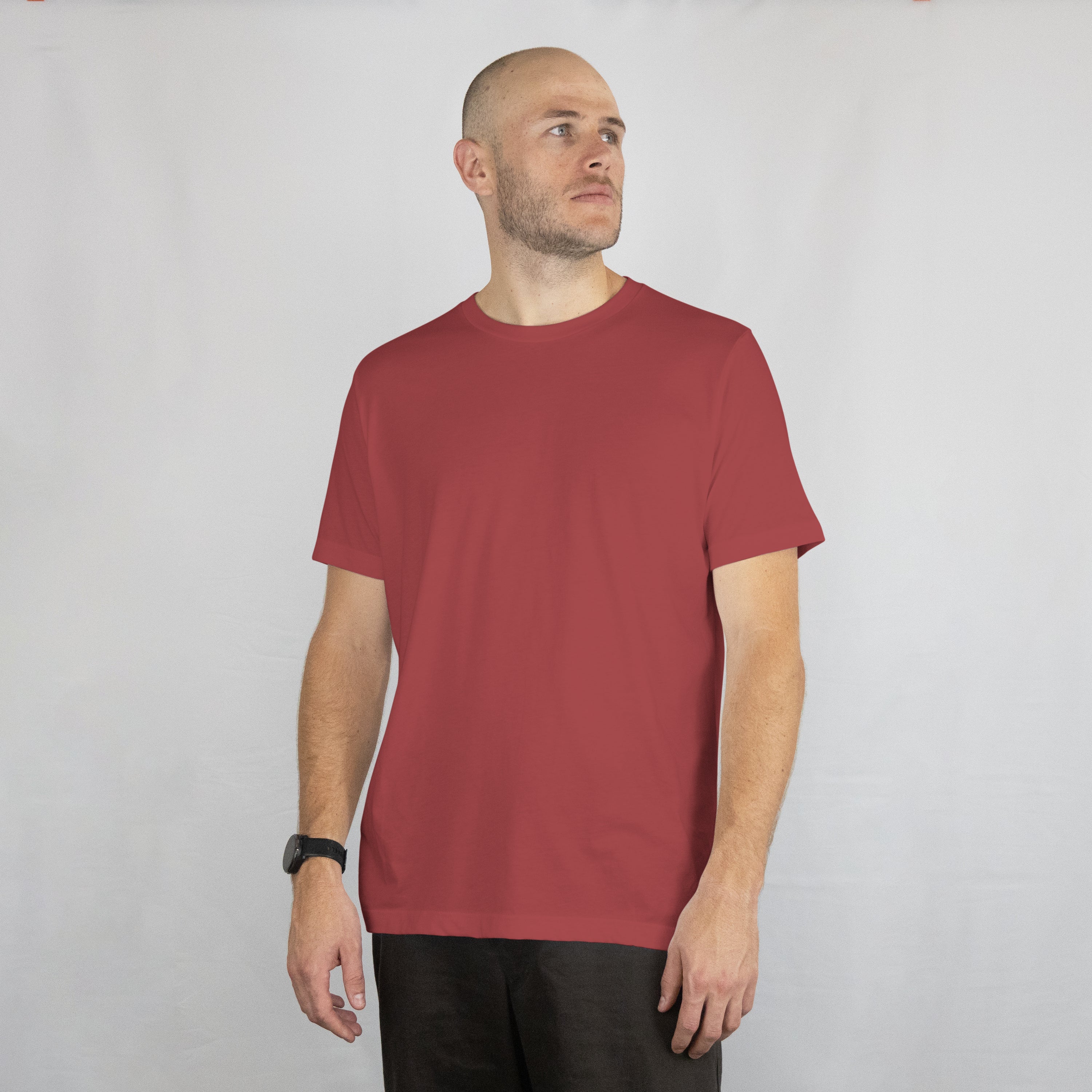 Men's Essential - Coral Classic Crew T-Shirt