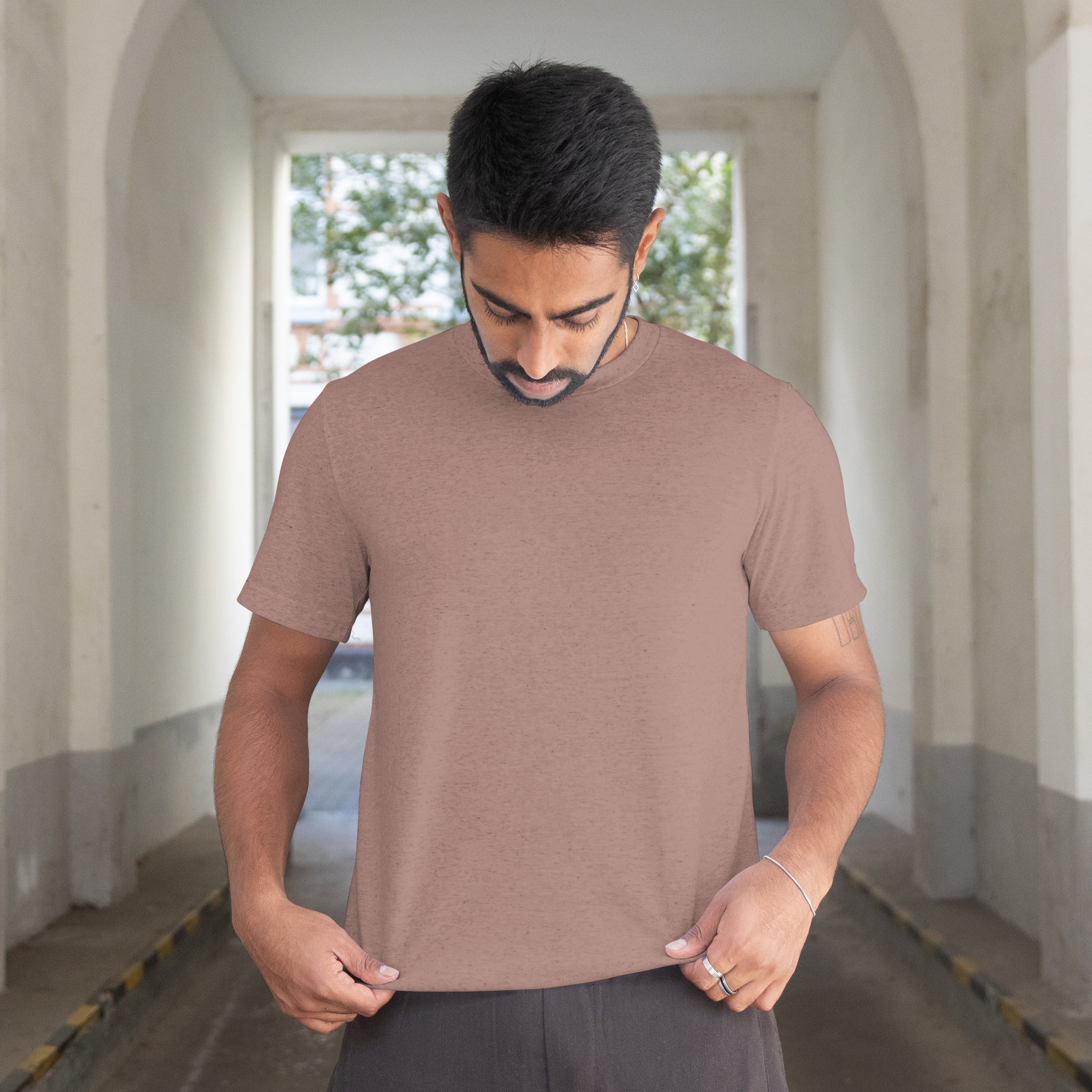 Men's Essential - Mushroom Classic Crew T-Shirt