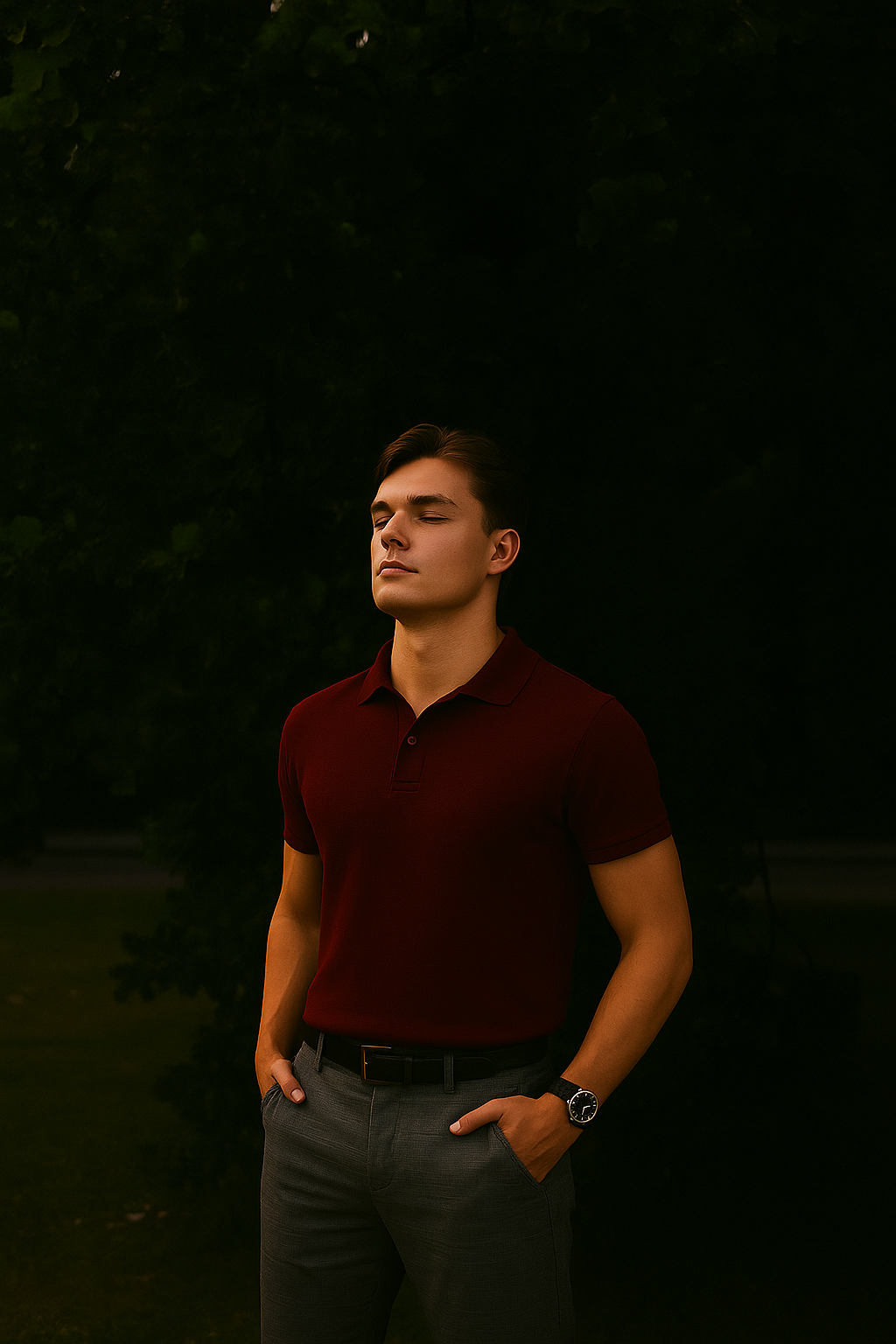 Maroon Polo