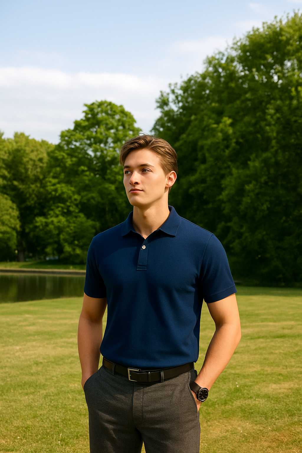 Royal Blue Polo